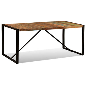 vidaXL Dining Table Reclaimed Solid Wood 180 cm