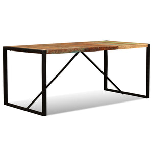 vidaXL Dining Table Reclaimed Solid Wood 180 cm