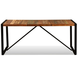 vidaXL Dining Table Reclaimed Solid Wood 180 cm