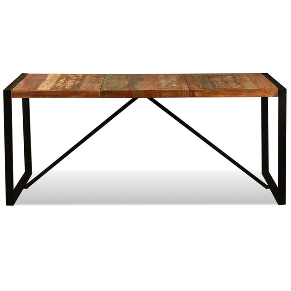 vidaXL Dining Table Reclaimed Solid Wood 180 cm