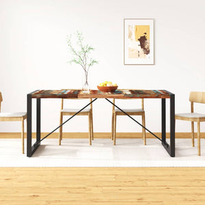 vidaXL Dining Table Reclaimed Solid Wood 180 cm