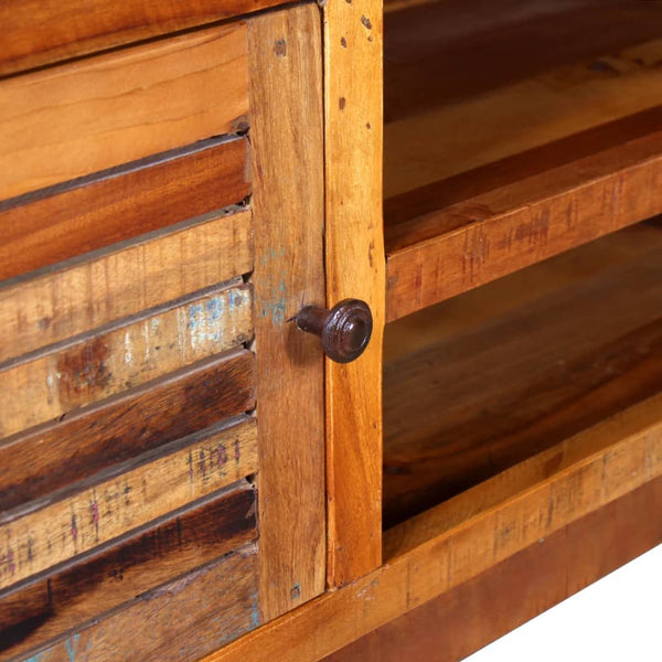 vidaXL TV Cabinet Solid Reclaimed Wood 120x30x40 cm