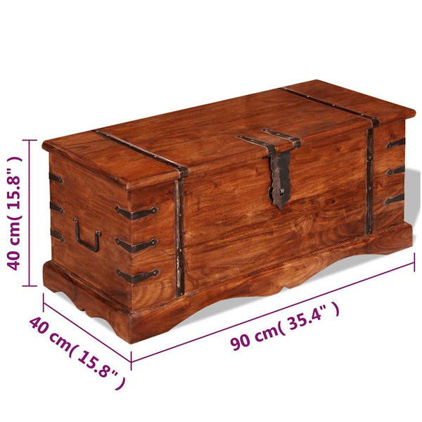vidaXL Solid Wood Chest