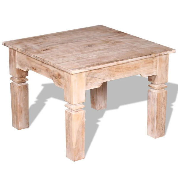 vidaXL Coffee table Acacia wood 60x60x45 cm