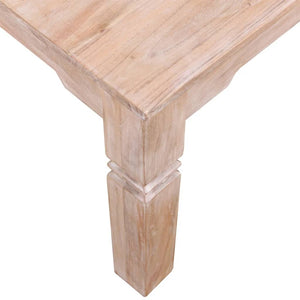 vidaXL Coffee table Acacia wood 60x60x45 cm