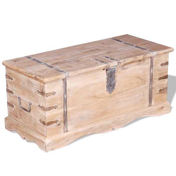 vidaXL Acacia Wood Storage Chest