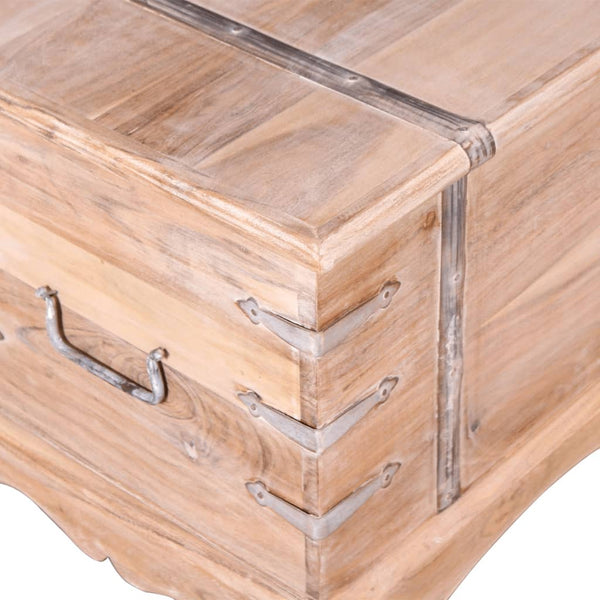 vidaXL Acacia Wood Storage Chest