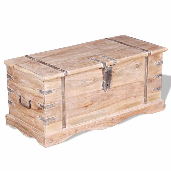 vidaXL Acacia Wood Storage Chest