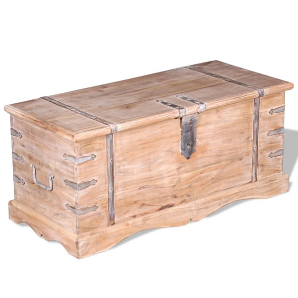 vidaXL Acacia Wood Storage Chest
