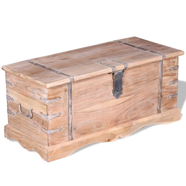 vidaXL Acacia Wood Storage Chest