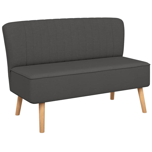 vidaXL Fabric Sofa 117x55.5x77 cm Dark Grey