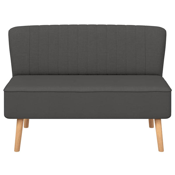 vidaXL Fabric Sofa 117x55.5x77 cm Dark Grey
