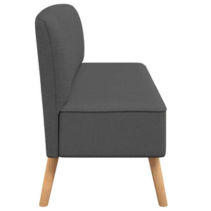 vidaXL Fabric Sofa 117x55.5x77 cm Dark Grey