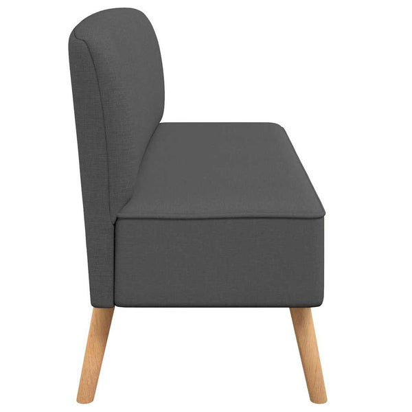vidaXL Fabric Sofa 117x55.5x77 cm Dark Grey
