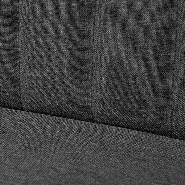 vidaXL Fabric Sofa 117x55.5x77 cm Dark Grey