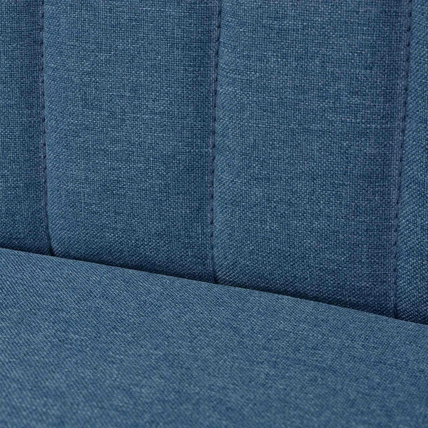 vidaXL Fabric Sofa 117x55.5x77 cm Blue