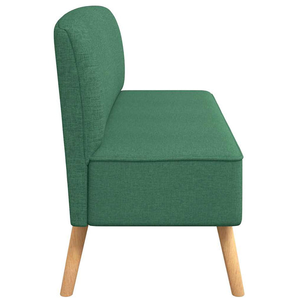 vidaXL Sofa Fabric 117 x 55.5 x 77 cm Green