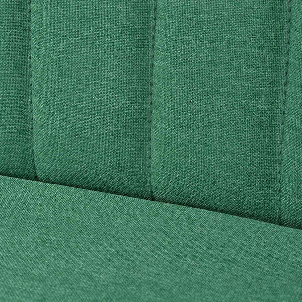 vidaXL Sofa Fabric 117 x 55.5 x 77 cm Green