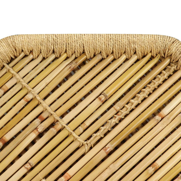 vidaXL Octagonal Bamboo Coffee Table 60x60x45 cm
