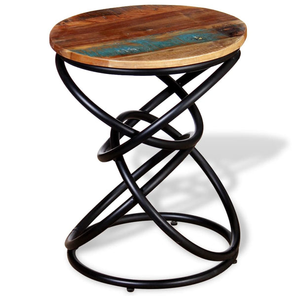 vidaXL Side Table Solid Reclaimed Wood