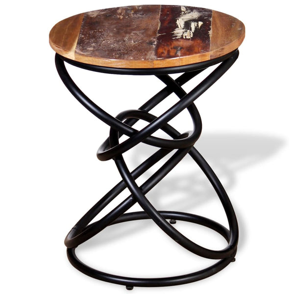 vidaXL Side Table Solid Reclaimed Wood