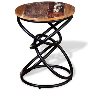vidaXL Side Table Solid Reclaimed Wood