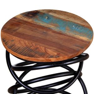 vidaXL Side Table Solid Reclaimed Wood