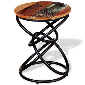 vidaXL Side Table Solid Reclaimed Wood
