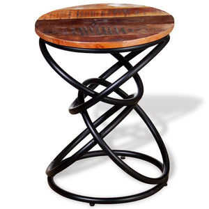 vidaXL Side Table Solid Reclaimed Wood