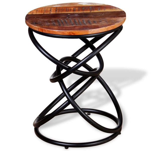 vidaXL Side Table Solid Reclaimed Wood