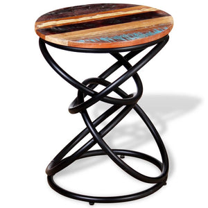 vidaXL Side Table Solid Reclaimed Wood