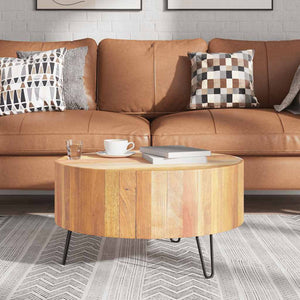 vidaXL Coffee Table Solid Reclaimed Wood