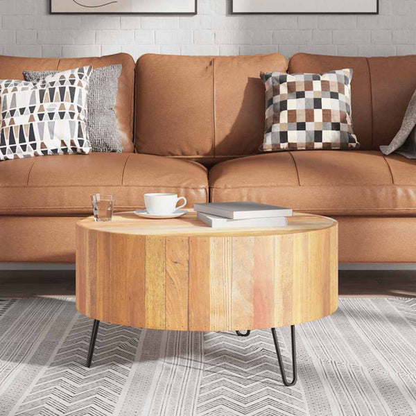 vidaXL Coffee Table Solid Reclaimed Wood