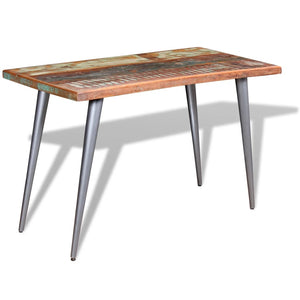 vidaXL Dining Table Reclaimed Solid Wood 120x60x76 cm