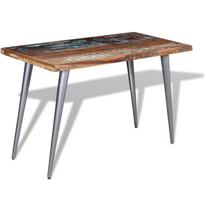 vidaXL Dining Table Reclaimed Solid Wood 120x60x76 cm