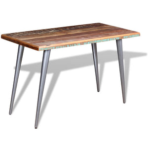 vidaXL Dining Table Reclaimed Solid Wood 120x60x76 cm