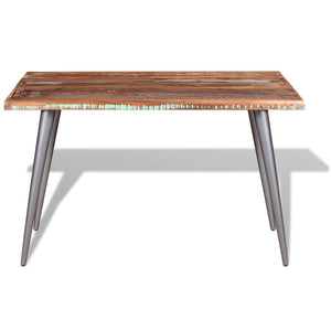 vidaXL Dining Table Reclaimed Solid Wood 120x60x76 cm