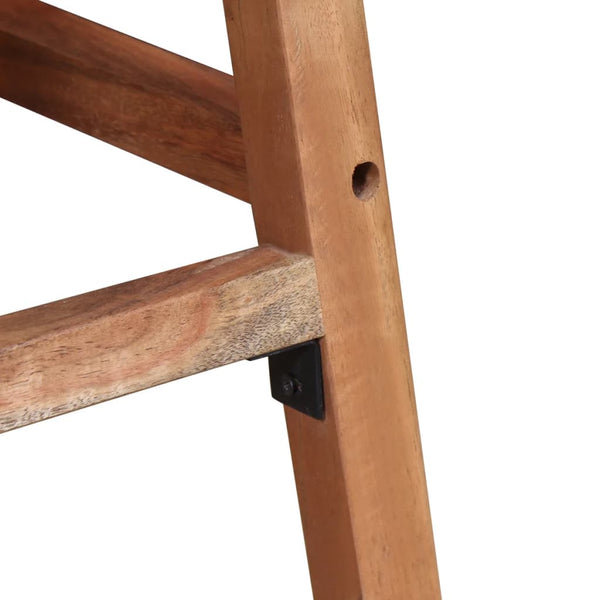 vidaXL Bar Stools 2 pcs. Solid Acacia Wood