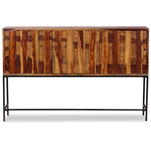 vidaXL Sideboard Solid Acacia Wood 120x30x80 cm