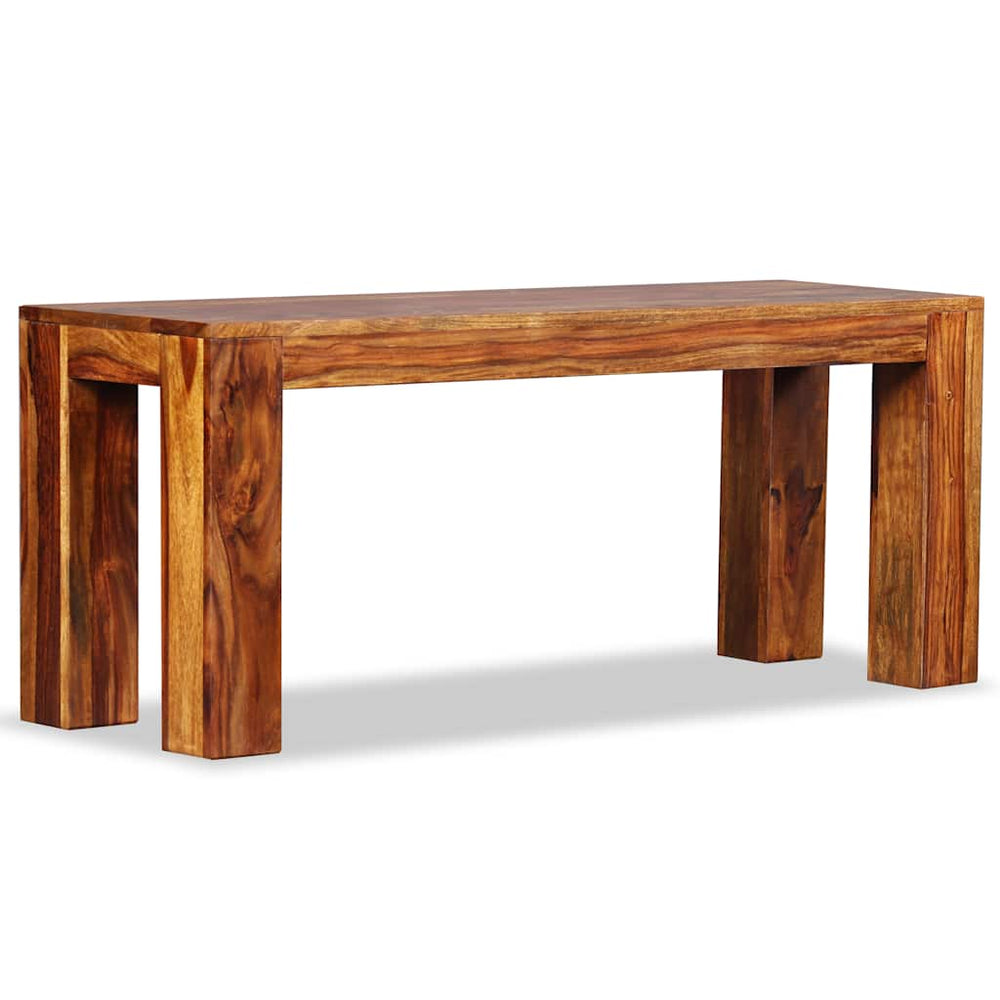 vidaXL Bench Solid Acacia Wood 110x35x45 cm