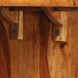 vidaXL Sideboard/Desk Solid Acacia Wood Brown