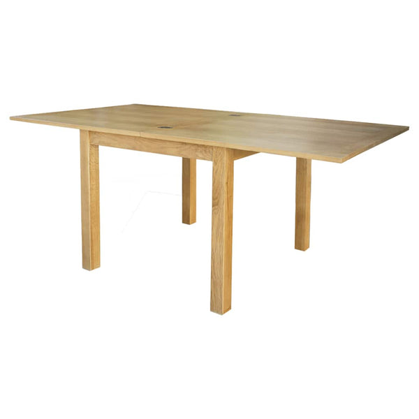 vidaXL Extendable Dining Table Oak Wood 170x85x75 cm