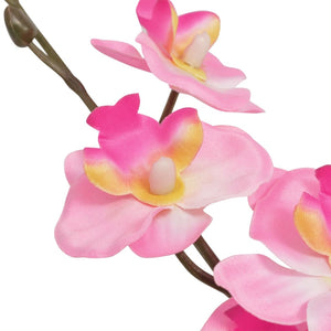 vidaXL Artificial Orchid with Pot 30 cm Pink