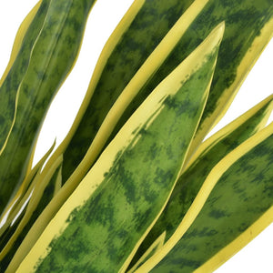 vidaXL Artificial Sansevieria Snake Plant with Pot 65 cm Green
