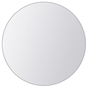 vidaXL 8-piece Round Mirror Tile Set Glass