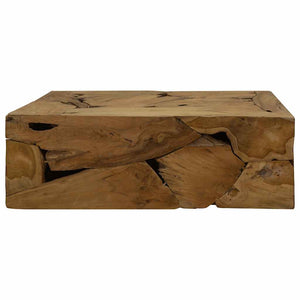 vidaXL Coffee Table 90x50x30 cm Teak Brown