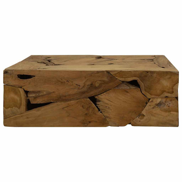 vidaXL Coffee Table 90x50x30 cm Teak Brown