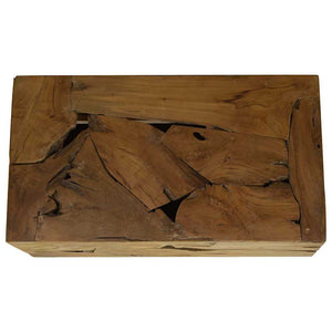vidaXL Coffee Table 90x50x30 cm Teak Brown