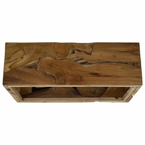 vidaXL Coffee Table 90x50x30 cm Teak Brown