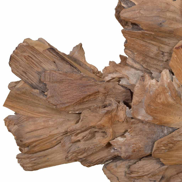 vidaXL Fish Sculpture Teak 40x12x57 cm